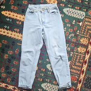 Levi's Vintage Light Blue 512 High-Rise Straight Jeans